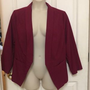 Fuchsia Boyfriend Blazer from Torrid